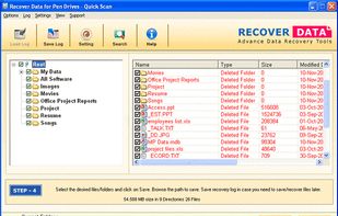 Recover Data for Pen Drive screenshot 1