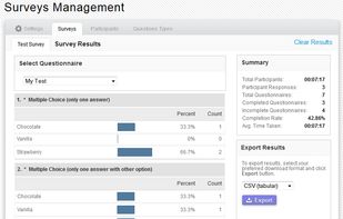 ApPHP Survey screenshot 3