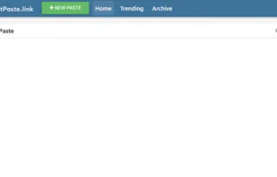 GetPaste.link screenshot 1