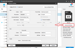 Sothink Blu-ray Ripper screenshot 2