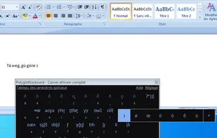 PolyglotKeyboard screenshot 1