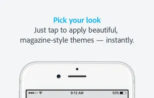 Adobe Spark Page screenshot 2