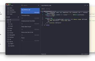 massCode screenshot 1