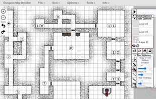 Dungeon Map Doodler screenshot 1