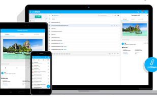 LinShare screenshot 1