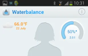 Waterbalance screenshot 2