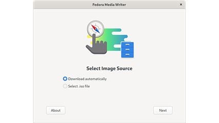 Fedora Media Writer screenshot 1