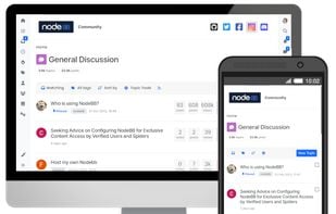 NodeBB screenshot 1