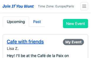 Join If You Want screenshot 1