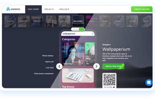 Andromo screenshot 1