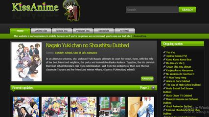 Kissanime official website new arrivals