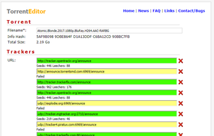 Torrent Editor screenshot 1