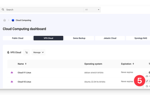 Infomaniak VPS Lite screenshot 1
