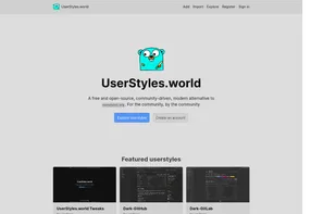 Homepage - light theme