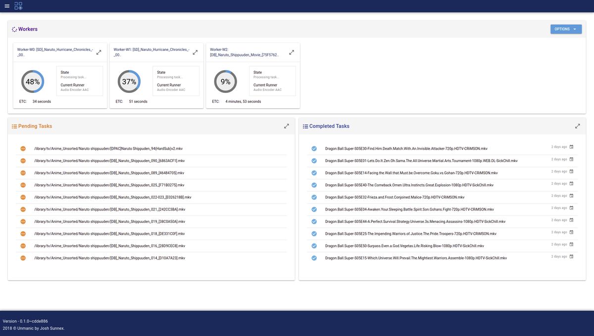 Unmanic reviews features pricing download alternativeto