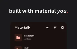 Material Player screenshot 1