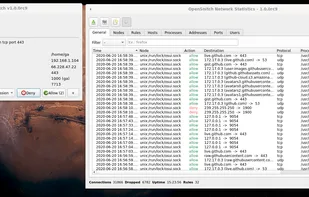 OpenSnitch screenshot 1