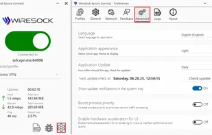 WireSock screenshot 1
