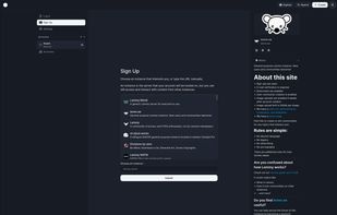 Sign Up