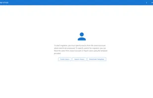 Flexible User Mapping: Map source and destination accounts easily. You can choose to Fetch Users directly from the source Active Directory or use the Import Users option to upload a CSV file for bulk mapping of hundreds of accounts at once.