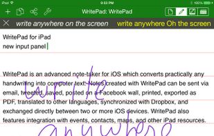 WritePad screenshot 1