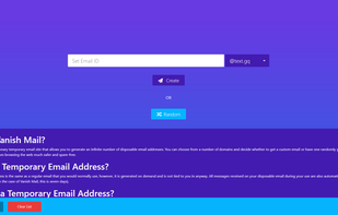 Vanish Mail screenshot 1