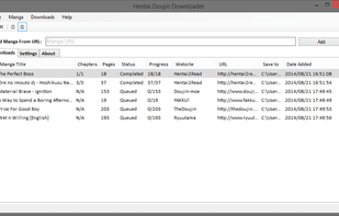 HDoujin Downloader screenshot 1