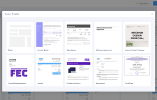 Ready to use templates