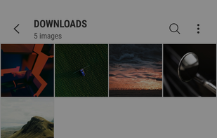 Supports mobile share menus and drag and drop on desktop