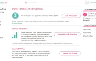 SubscribeStar screenshot 1