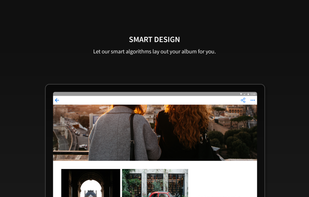 Let smart algorithms lay out your album for you.