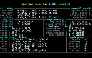 American Fuzzy Lop screenshot 1