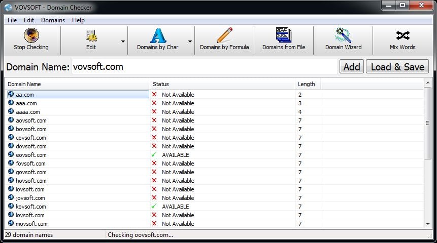 Available domains. VOVSOFT это. Program Checker. VOVSOFT SEO Checker 6.4. Public domain программы