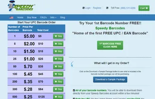 SpeedyBarcodes screenshot 1