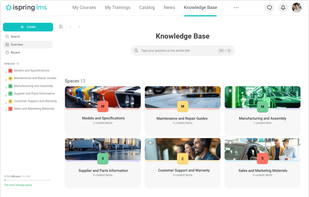 iSpring LMS screenshot 2