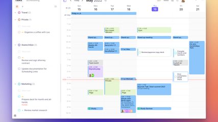 Task lists and task scheduling is integrated into Morgen calendar