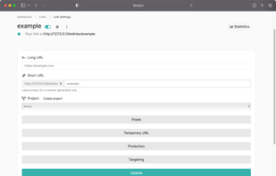 SHORTURL screenshot 1