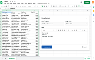 Foxy Labels screenshot 1