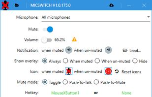 MicSwitch screenshot 1