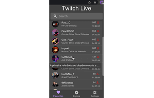 Twitch Live Extension screenshot 1
