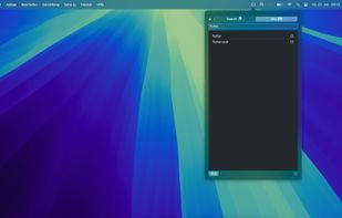 Zshistory screenshot 1