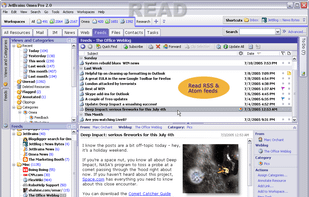 Omea Pro screenshot 2