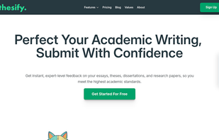 Thesify.ai screenshot 1