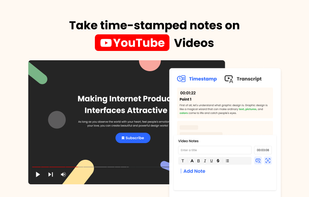 How to Take Time-stamped Note on YouTube videos