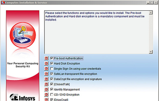 Some security features