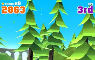 Blocky Racer screenshot 1