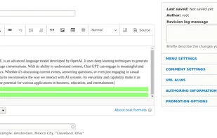 Txt42 GPT module for Drupal