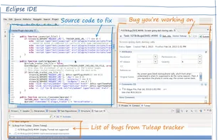 Update your tasks while staying in Eclipse