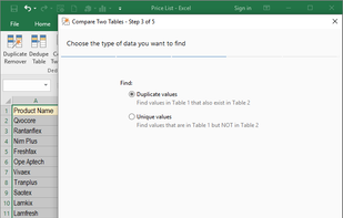 AbleBits Duplicate Remover screenshot 3