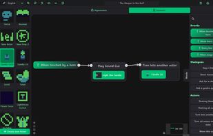 Scenario editor